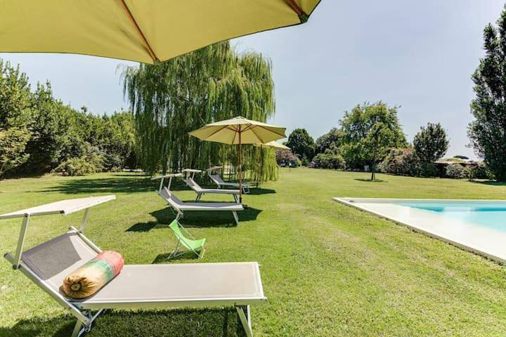 Appartement de vacances pour 4 personnes, avec jardin ainsi que piscine et vue - 1