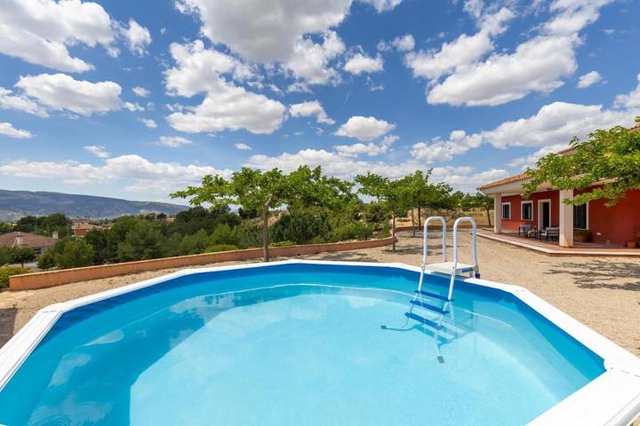 Casa rural para 8 personas, con jardín y piscina, Se admiten mascotas en Aledo