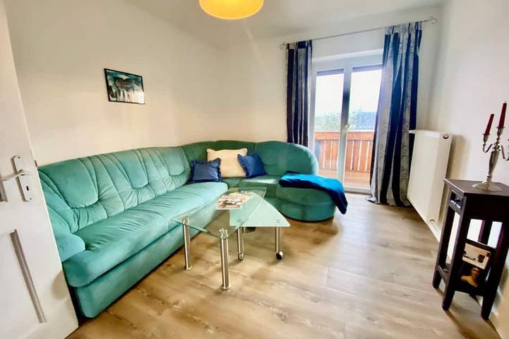 Ferienwohnung für 6 Personen, mit Garten und Balkon