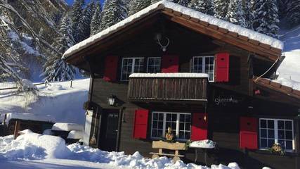 Gîte pour 4 personnes, avec jardin et terrasse, animaux acceptés à Adelboden