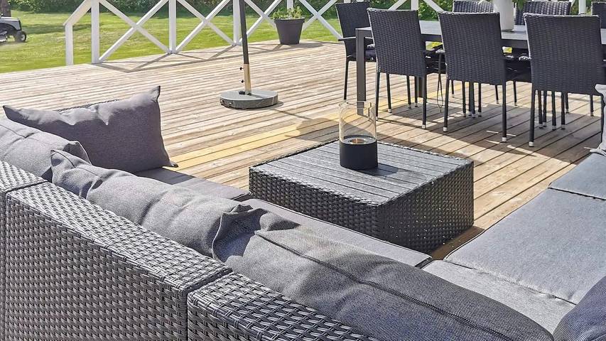 Ferienhaus für 8 Personen, mit Terrasse und Whirlpool in Knud Strand - 4