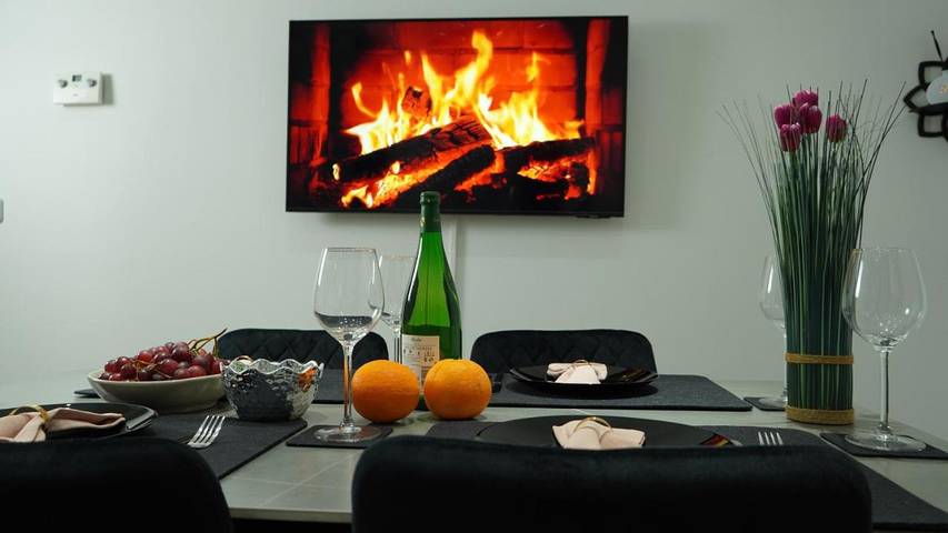 Ferienwohnung für 4 Personen, mit Balkon und Ausblick, kinderfreundlich in Pforzheim