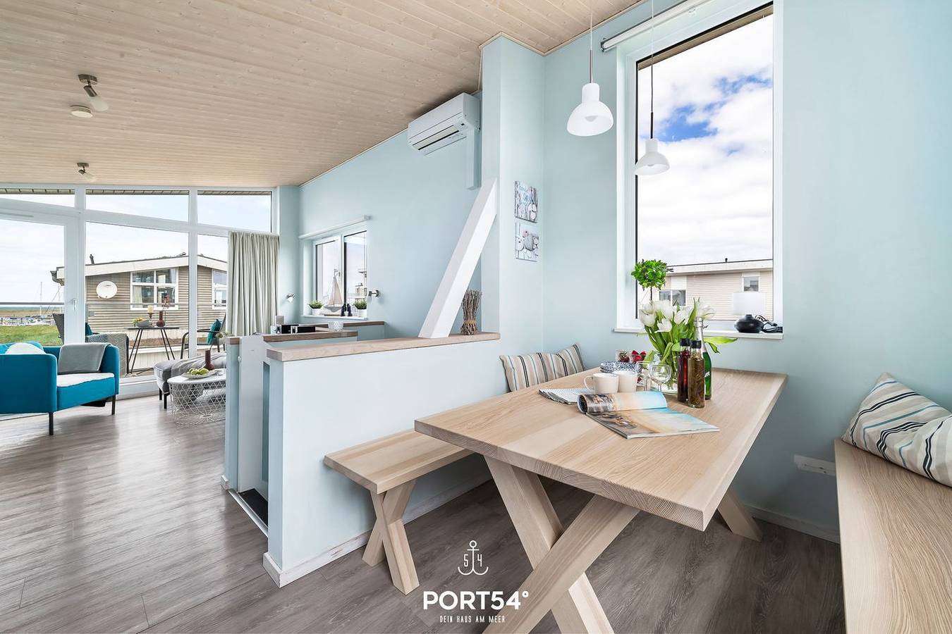 Kleine Wolke  - gehobene Ausstattung, Meerblick, Terrasse, Sauna, Bikeport in Wendtorfer Strand, Wendtorf