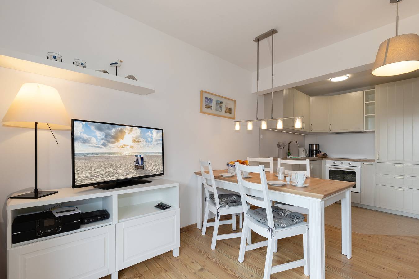 Appartement de vacances entier, Appartement de vacances pour 3 personnes avec balcon in Göhren, Région de Rügen