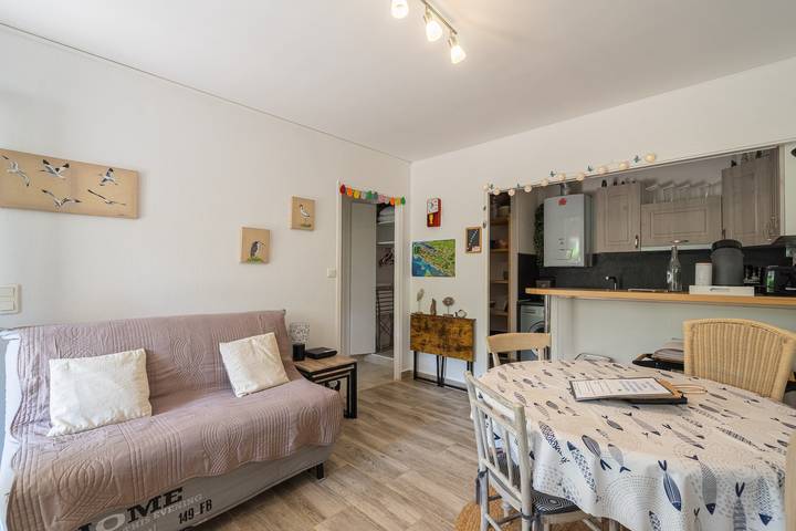 Apartamento entero, L’Échappée Royannaise – Terraza y jardín privados, Wi-Fi, parking, a 700 m del centro de Royan in Royan, Côte de Beauté