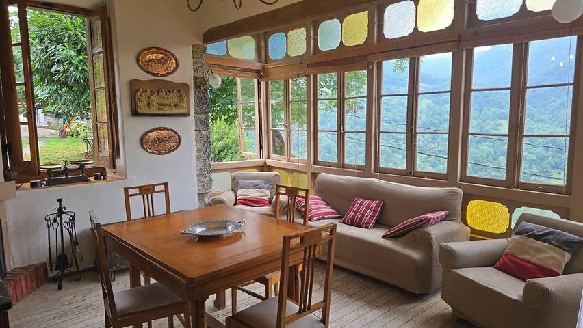 Donde Alicia - Centennial Stone House w/ Garden & Bbq in Asturias in Teverga, Cordillera Cantábrica