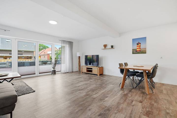 Ferienwohnung für 4 Personen, mit Terrasse und Garten in Pilsum - 4