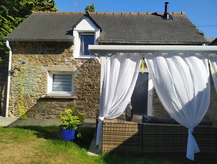 Location de vacances pour 2 personnes, avec Terrasse et Jardin dans Plage du Moulin