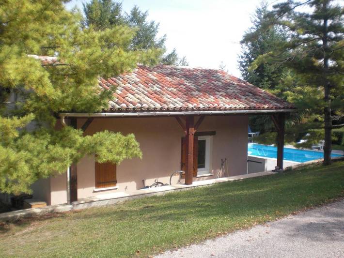 Location de vacances pour 6 personnes, avec jardin et piscine ainsi que vue et vue sur le lac, adapté aux familles à Dolmayrac (Lot-et-Garonne) - 2