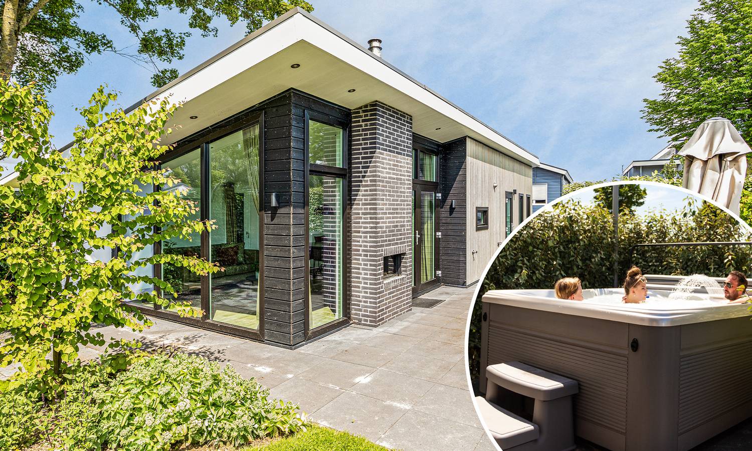 Recreatiepark het Esmeer — Naturlodge 4 Personen Wellness (Spa) in Betuwe