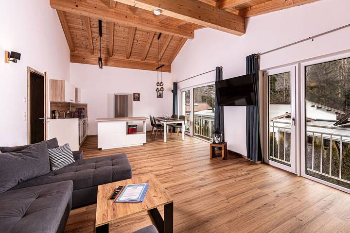 Ferienwohnung für 4 Personen, mit Terrasse in Bischofswiesen