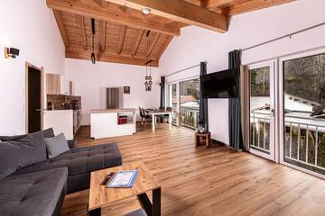 Ferienwohnung für 4 Personen, mit Terrasse in Bischofswiesen
