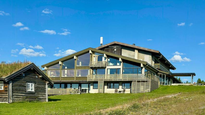 Ganze Wohnung, Moderne Wohnung mit Blick auf den Fjord am Golsfjellet in Gol