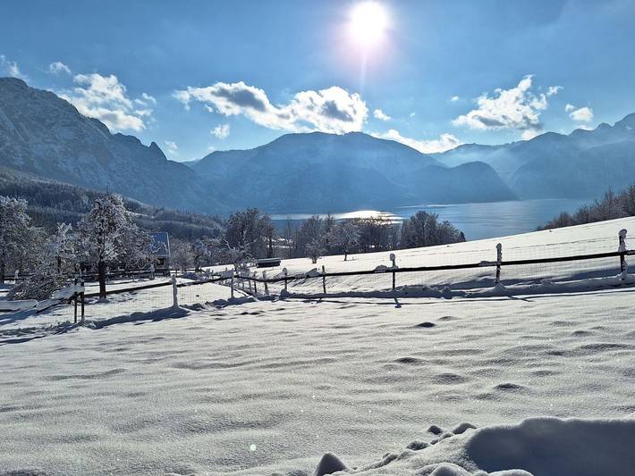 Ferienwohnung für 2 Personen, mit Terrasse und Garten sowie Seeblick in Oberösterreich - 2
