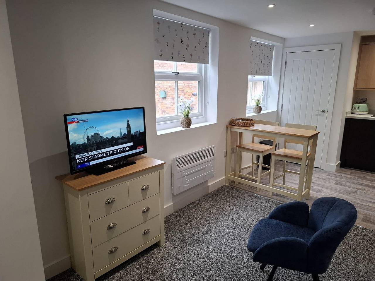 Entire studio, Sleeps2-Centrallocation-Familyfriendly-Newrefurb in Sherwood Forest, Nottinghamshire