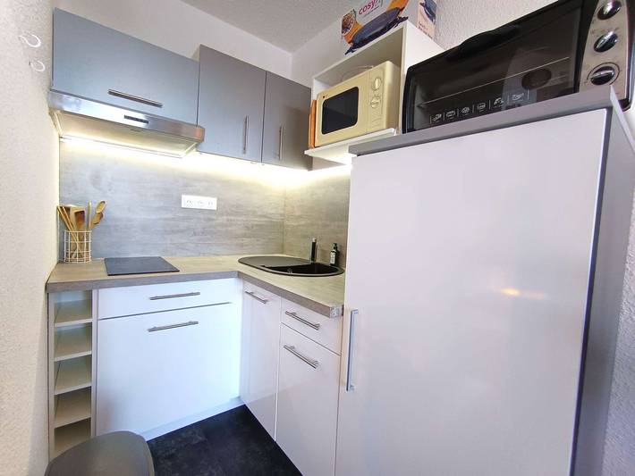 Ganzes Studio, Gemütliches Studio für 4 in Piau-Engaly, Balkon, Pistenblick in Piau-Engaly, Aragnouet
