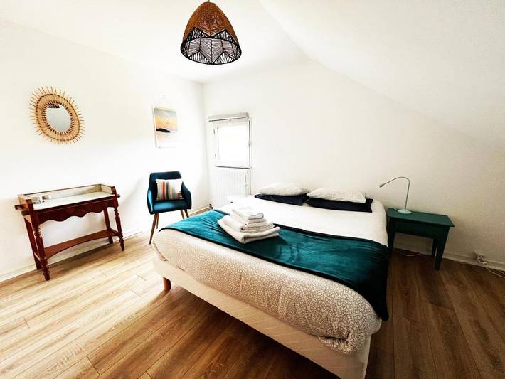 Location de vacances pour 10 personnes, avec vue et jardin dans Plage de La Fourberie - 3
