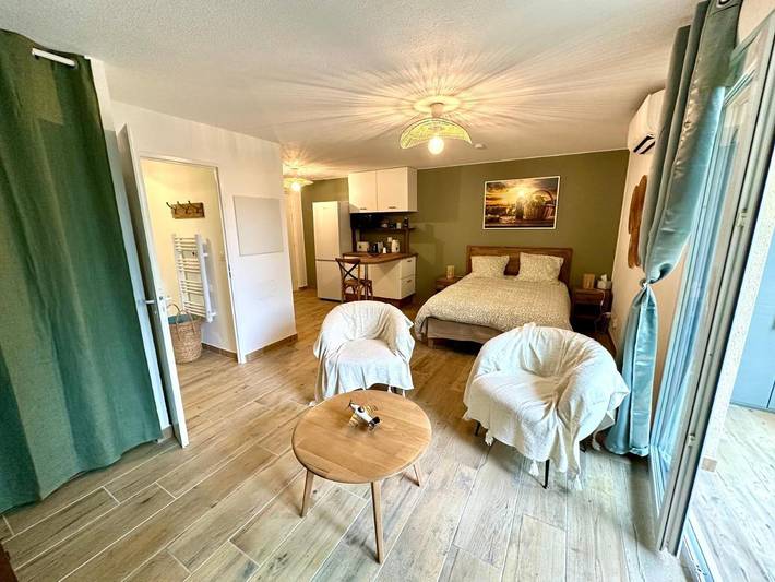 Appartement de vacances pour 3 personnes, avec terrasse et jardin à Libourne