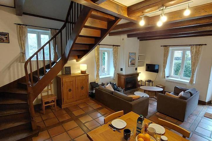 Maison de vacances pour 12 personnes, avec balcon et jardin