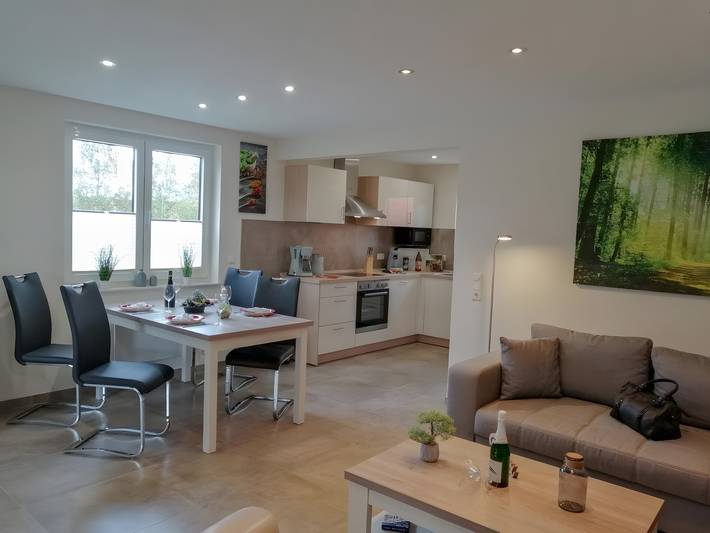 Ferienhaus für 6 Personen, mit Garten