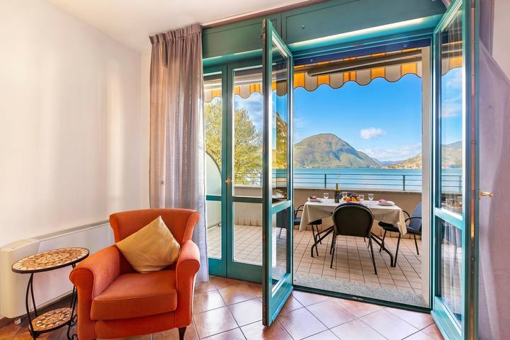 Gîte pour 4 personnes, avec Terrasse et Vue sur le lac dans Porlezza - 2