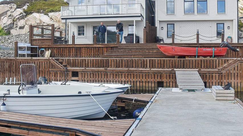 Maison de vacances pour 8 personnes, avec terrasse et vue en Norvège