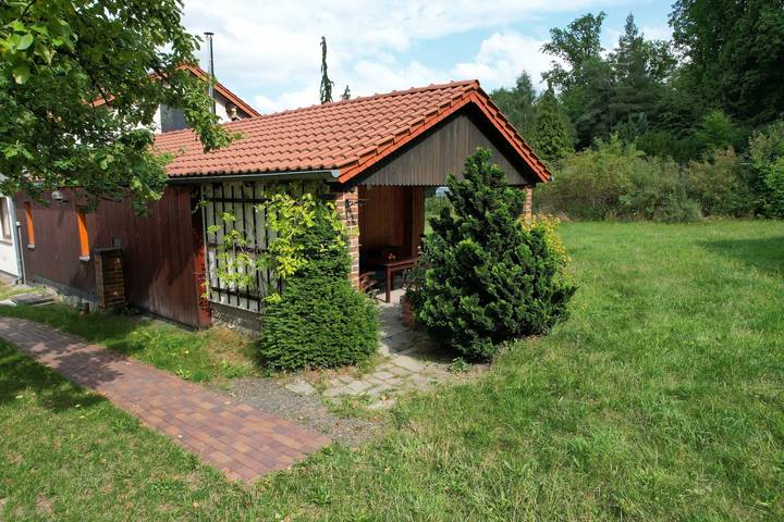 Ferienwohnung für 5 Personen, mit Terrasse und Garten in der Oberlausitz