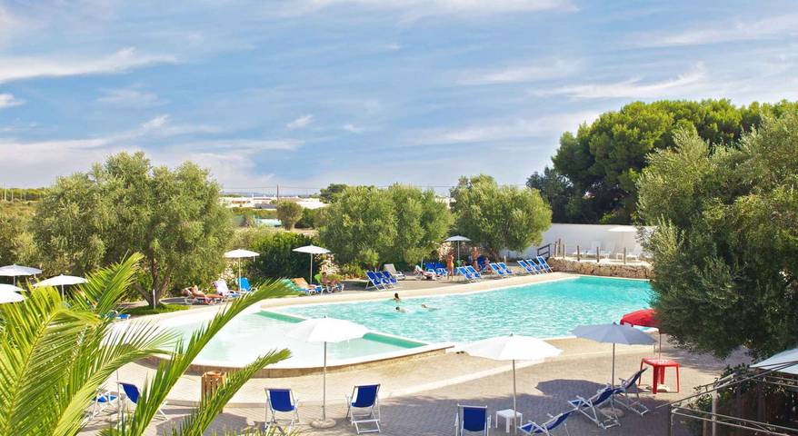 Camping für 6 Personen, mit Garten im Salento