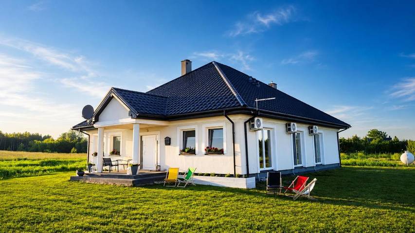 Dom dla 11 osób, z Ogród i Widok w Rajgród