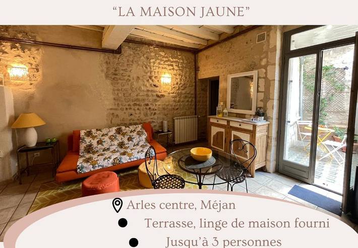 Appartement de vacances pour 3 personnes, avec terrasse