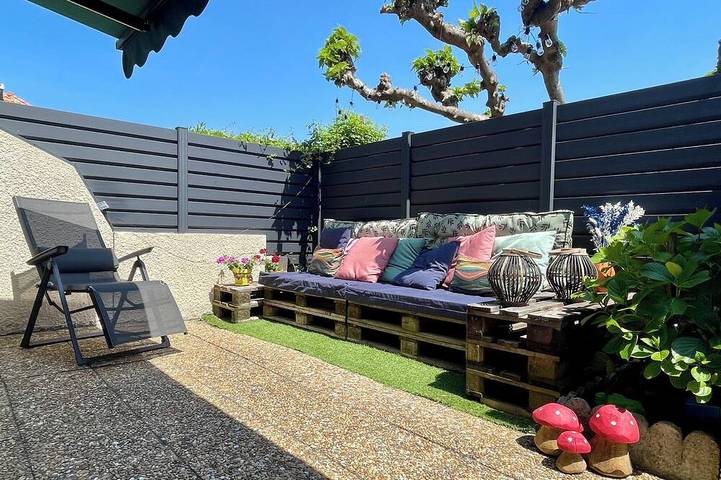 Maison de vacances pour 6 personnes, avec balcon dans Mimizan Plage