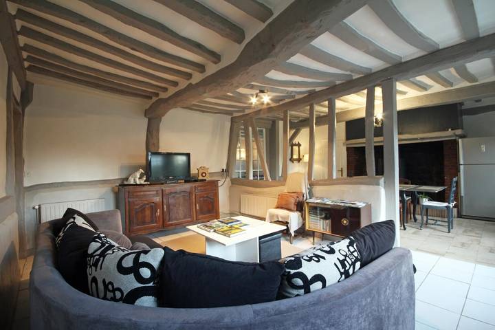 Gîte pour 8 personnes, avec terrasse et jardin, animaux acceptés à Vittefleur - 2