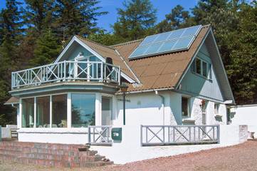Ferienhaus für 7 Personen, mit Sauna und Whirlpool sowie Balkon in Amtoft