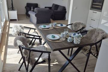 Ferienwohnung für 4 Personen, mit Sauna und Garten in Mittelholstein