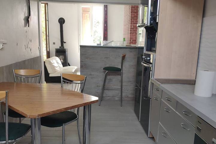 Appartement de vacances pour 2 personnes, avec jardin