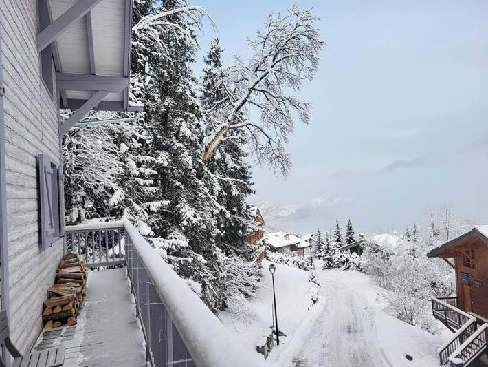 Chalet pour 14 personnes, avec Balcon et Vue