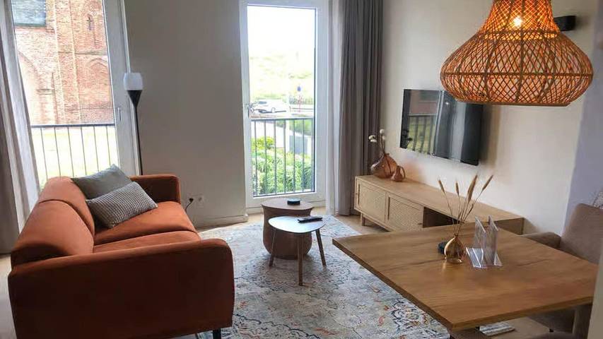 Bungalow voor 2 personen, met sauna en tuin in Zoutelande