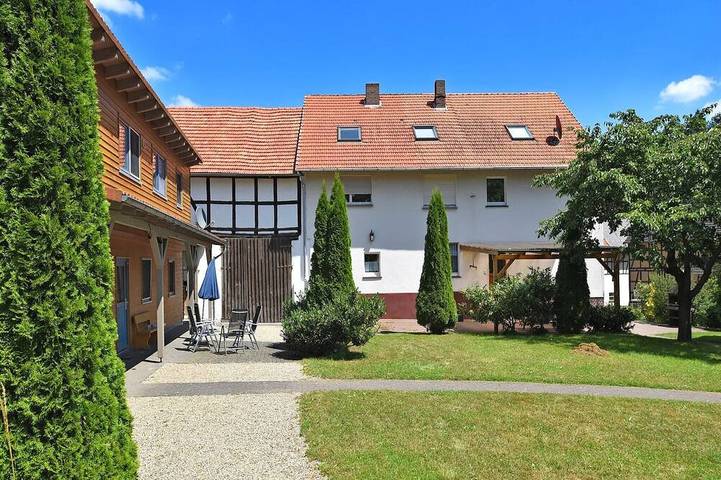Ferienwohnung für 7 Personen, mit Terrasse und Garten, mit Haustier