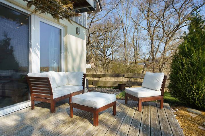 Ferienhaus für 4 Personen, mit Balkon und Garten sowie Seeblick in Klausdorf - 2