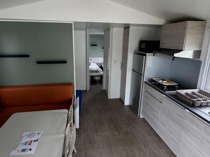 Camping Domaine du Collet - Mobilheim 4 personen - Mobilheim Premium 2 Zimmer 4 Personen in Les Moutiers-en-Retz, Côte de Jade