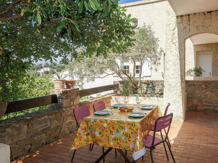 Appartement de vacances pour 4 personnes, avec Terrasse à Saint-Cyr-sur-Mer