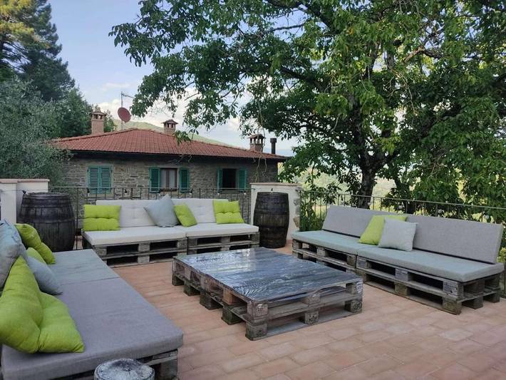 Ferienhaus für 6 Personen, mit Terrasse und Garten sowie Ausblick in Castel San Niccolò - 3