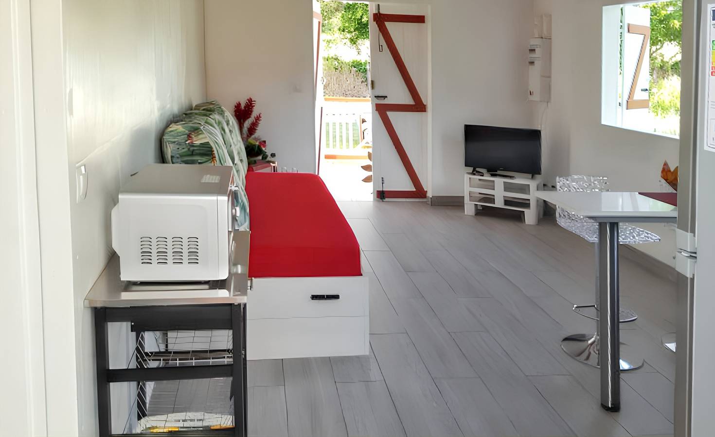 Charmantes Bungalow Le Moule + Garten in Le Moule, Guadeloupe