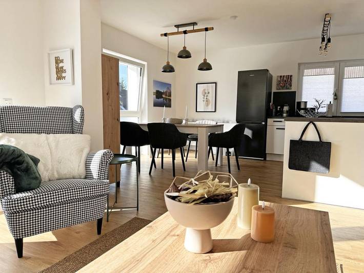 Ferienwohnung für 4 Personen, mit Balkon und Terrasse sowie Seeblick und Ausblick in Buntenbock - 2