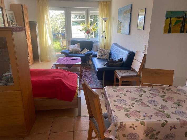 Ganze Wohnung, Ferienwohnung Ingrid Rautenberg mit privater Terrasse, privatem Garten und Wi-Fi in Krautheim, Hohenlohe
