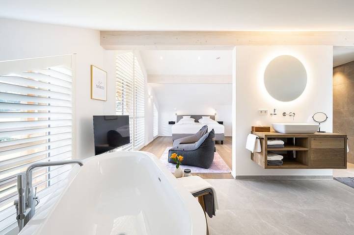 Ferienhaus für 6 Personen, mit Sauna und Garten am Tegernsee - 4