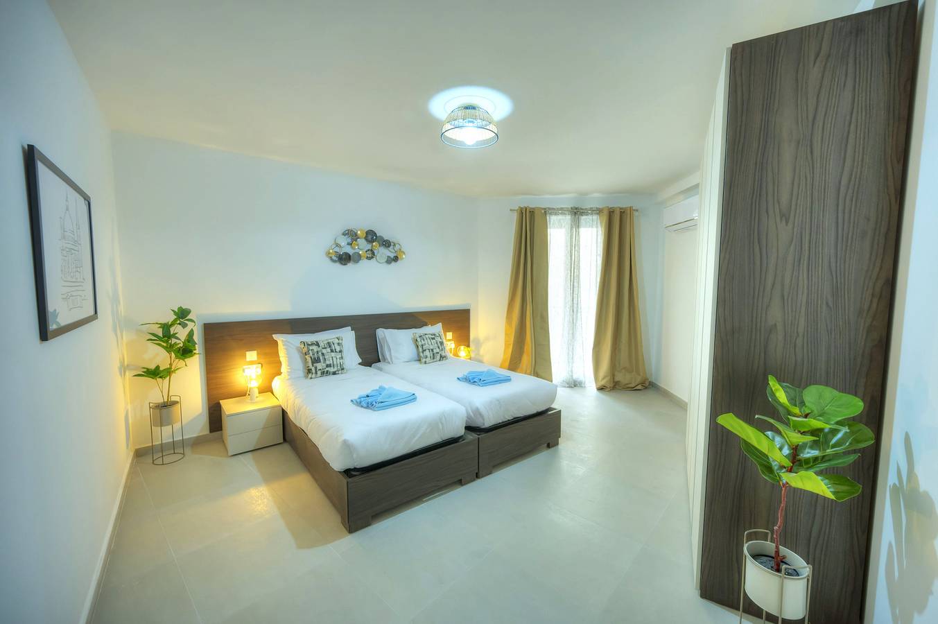 Appartement entier, Appartement de vacances pour 6 personnes avec balcon in Msida, Île de Malte