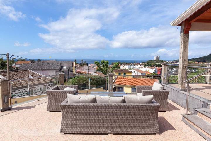 Casa de férias para 10 pessoas, com jardim e vista na Ilha de São Miguel