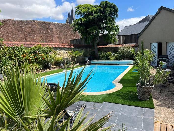 Appartement de vacances pour 2 personnes, avec jardin ainsi que piscine et sauna dans Indre - 2