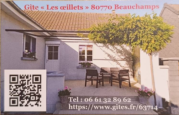 Gîte pour 4 personnes, avec jardin et terrasse, animaux acceptés